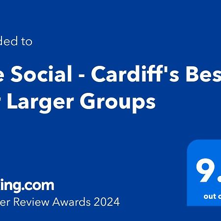 The Social - Cardiff'S Best For Larger Groups Eksteriør bilde